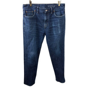 Outerknown Jeans Mens 34x33 Dark Blue SEA Local Straight Fit 5 Pocket